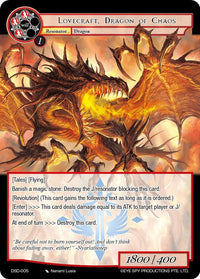 Lovecraft, Dragon of Chaos (DSD-005) [Starter Deck: Tales] - POKÉ JEUX