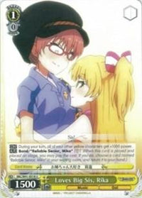 Loves Big Sis, Rika (IMC/W41-E018 U) [The iDOLM@STER Cinderella Girls] - POKÉ JEUX