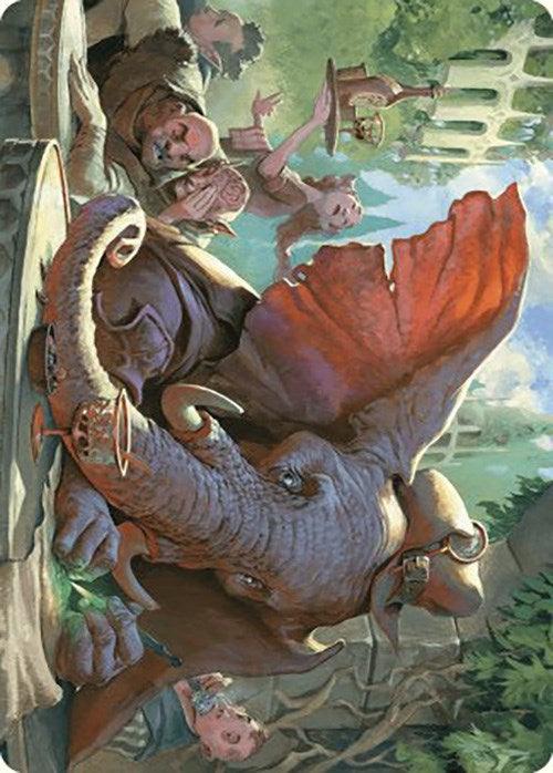 Loxodon Eavesdropper Art Card [Murders at Karlov Manor Art Series] - POKÉ JEUX