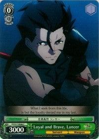 Loyal and Brave, Lancer (FZ/S17-E046 C) [Fate/Zero] - POKÉ JEUX
