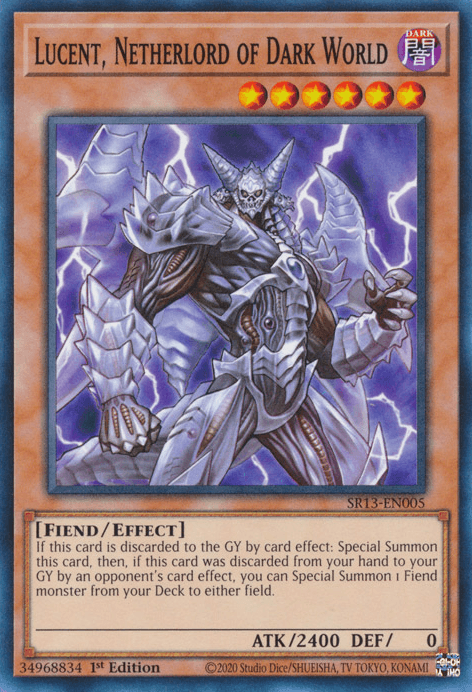 Lucent, Netherlord of Dark World [SR13-EN005] Common - POKÉ JEUX
