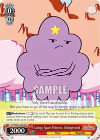 Lumpy Space Princess: Unimpressed (AT/WX02-A09) (Promo) [Adventure Time] - POKÉ JEUX