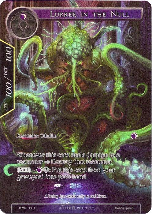 Lurker in the Null (Full Art) (TSW-136) [The Time Spinning Witch] - POKÉ JEUX