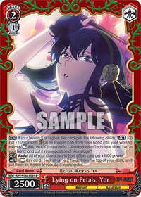 Lying on Petals, Yor (SPY/S106-E063 R) [SPY x FAMILY] - POKÉ JEUX