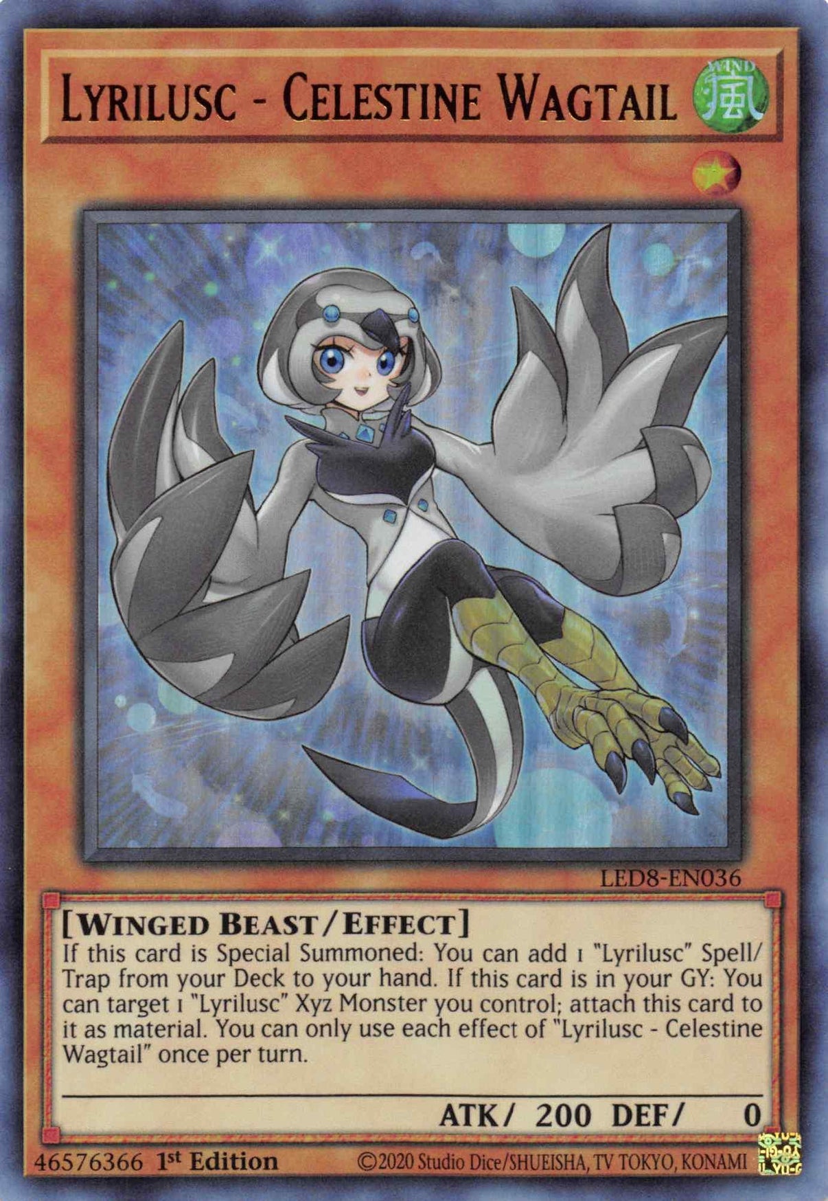 Lyrilusc - Celestine Wagtail [LED8-EN036] Ultra Rare - POKÉ JEUX