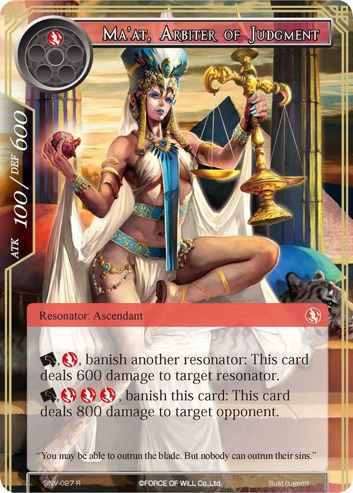 Ma'at, Arbiter of Judgment (SNV-027) [The Strangers of New Valhalla] - POKÉ JEUX