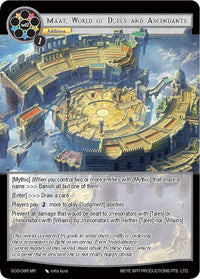 Ma'at, World of Duels and Ascendants (GOG-086) [Game of Gods] - POKÉ JEUX