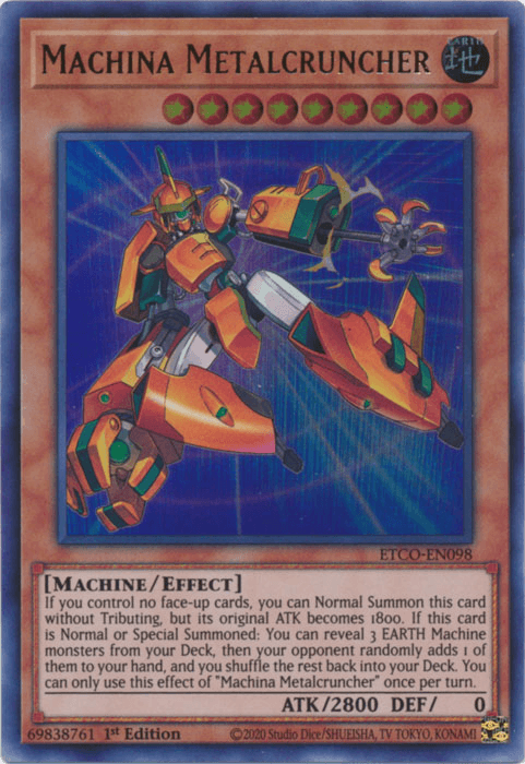 Machina Metalcruncher [ETCO-EN098] Ultra Rare - POKÉ JEUX