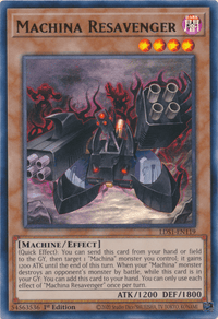 Machina Resavenger [LDS1-EN119] Ultra Rare - POKÉ JEUX