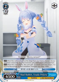 Mad Rabbit, Usada Pekora (HOL/W91-TE089R RRR) [hololive production] - POKÉ JEUX