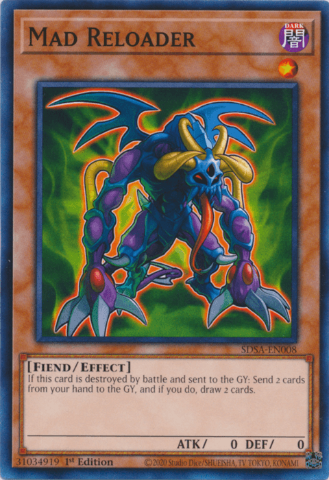 Mad Reloader [SDSA-EN008] Common - POKÉ JEUX