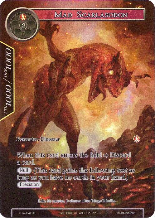 Mad Scarlasodon (Full Art) (TSW-046) [The Time Spinning Witch] - POKÉ JEUX