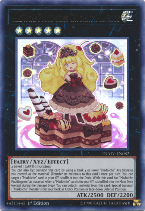Madolche Puddingcess Chocolat-a-la-Mode [DUOV-EN082] Ultra Rare - POKÉ JEUX