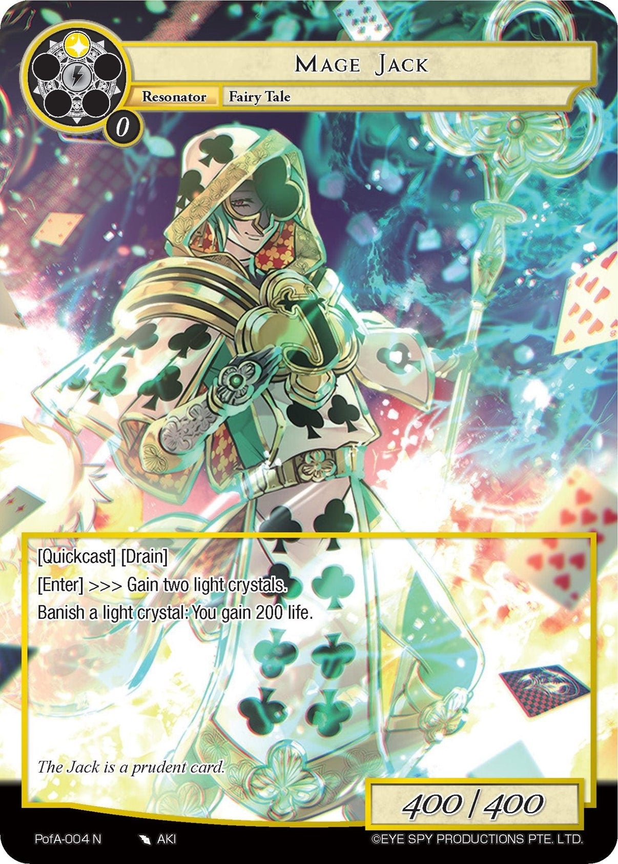 Mage Jack (Full Art) (PofA-004) [Alice Origin IV: Prologue of Attoractia] - POKÉ JEUX