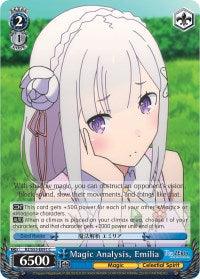 Magic Analysis, Emilia (RZ/S55-E091 C) [Re:ZERO Vol.2] - POKÉ JEUX