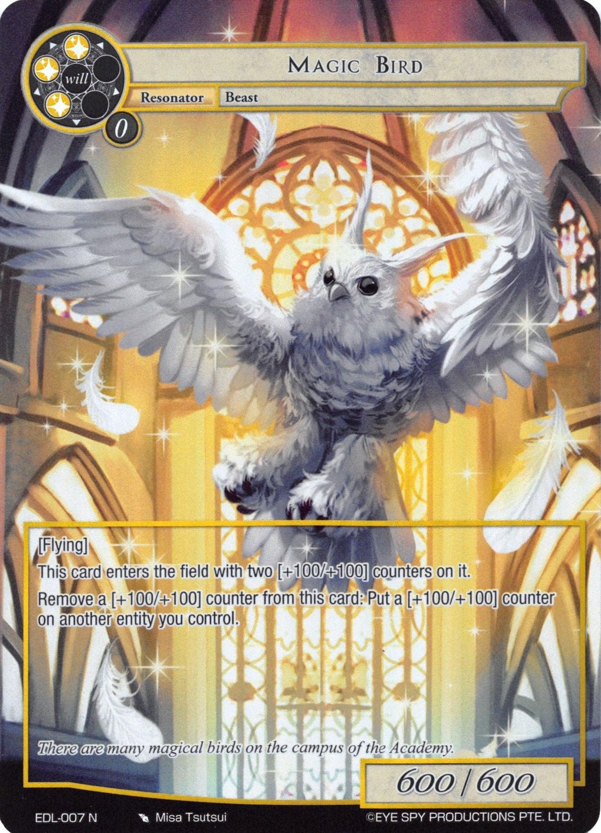 Magic Bird (Full Art) (EDL-007) [The Epic of the Dragon Lord] - POKÉ JEUX