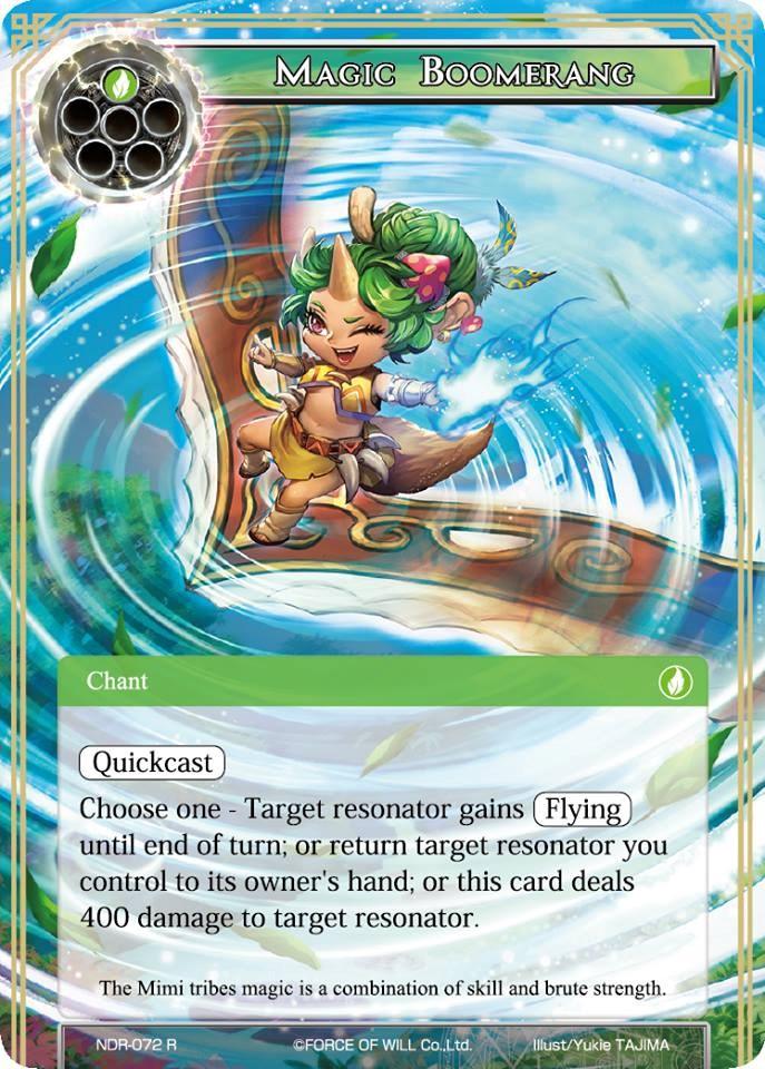 Magic Boomerang (NDR-072) [New Dawn Rises] - POKÉ JEUX