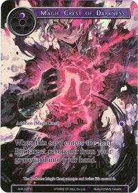 Magic Crest of Darkness (Full Art) (ADK-137) [Advent of the Demon King] - POKÉ JEUX