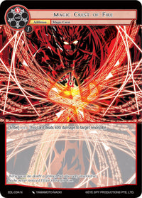 Magic Crest of Fire (EDL-034) [The Epic of the Dragon Lord] - POKÉ JEUX