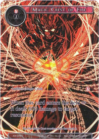 Magic Crest of Fire (Full Art) (ADK-049) [Advent of the Demon King] - POKÉ JEUX