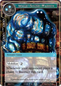 Magic Sound Warrior (ACN-070) [Ancient Nights] - POKÉ JEUX