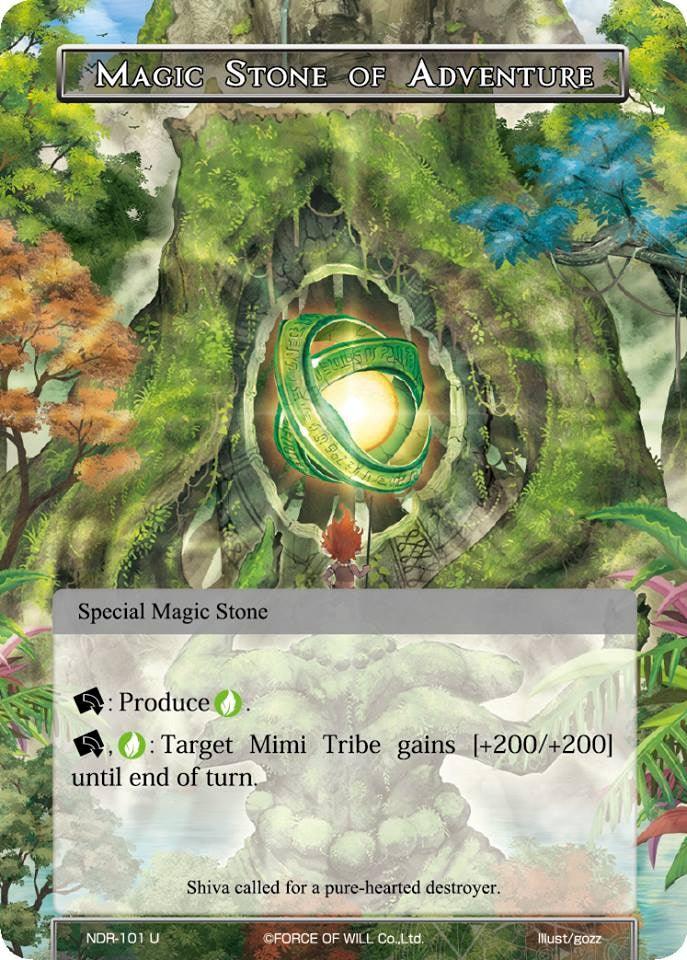 Magic Stone of Adventure (NDR-101) [New Dawn Rises] - POKÉ JEUX