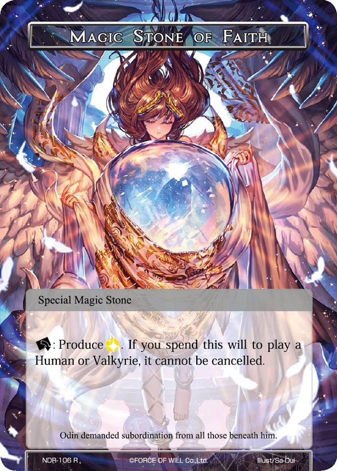 Magic Stone of Faith (NDR-106) [New Dawn Rises] - POKÉ JEUX