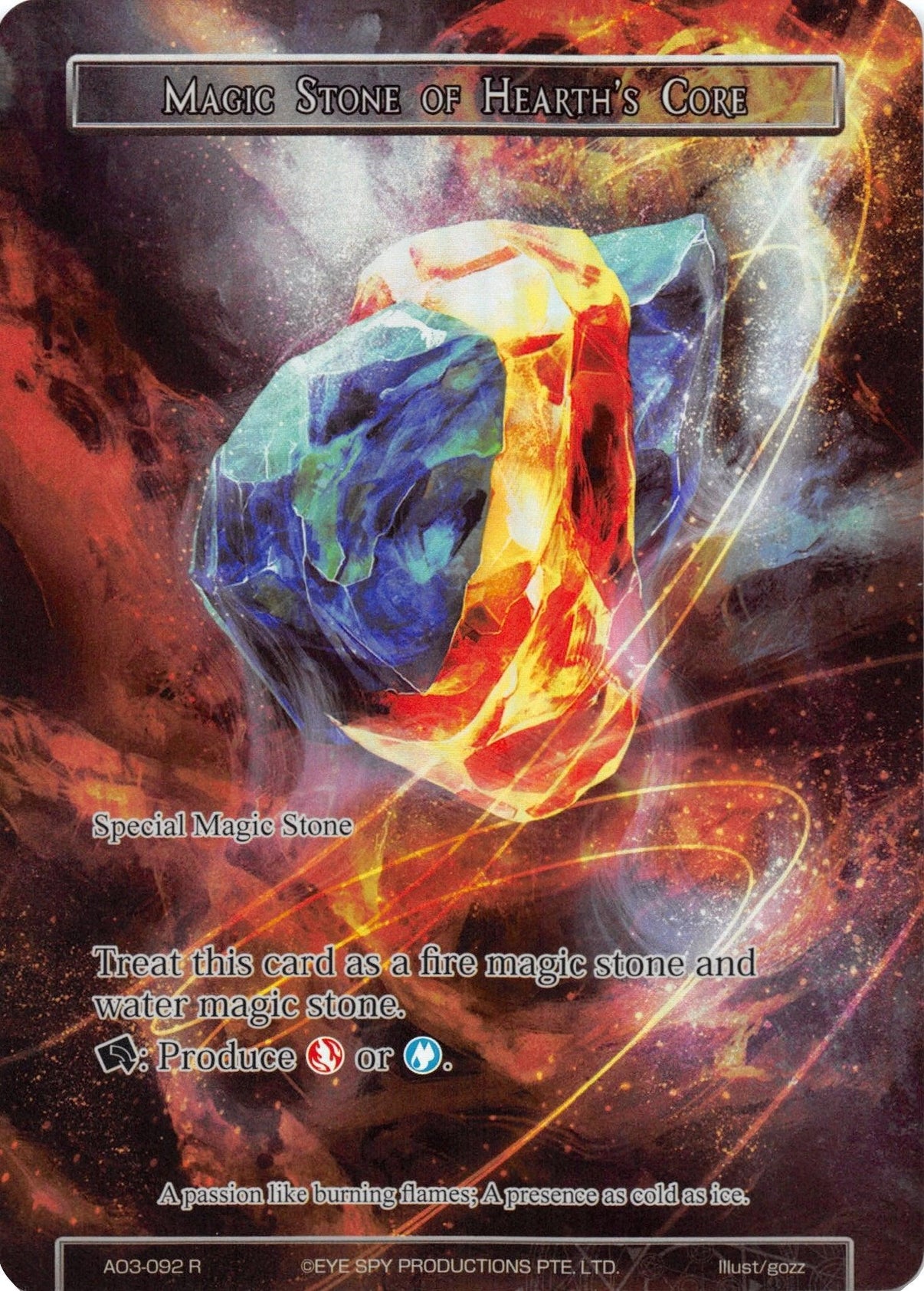 Magic Stone of Hearth's Core (Full Art) (AO3-092) [Alice Origin III] - POKÉ JEUX