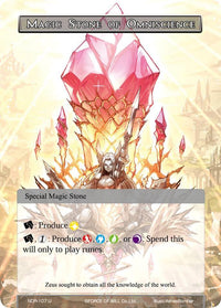 Magic Stone of Omniscience (NDR-107) [New Dawn Rises] - POKÉ JEUX