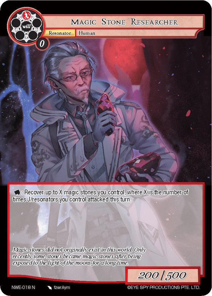 Magic Stone Researcher (NWE-018 N) [A New World Emerges] - POKÉ JEUX