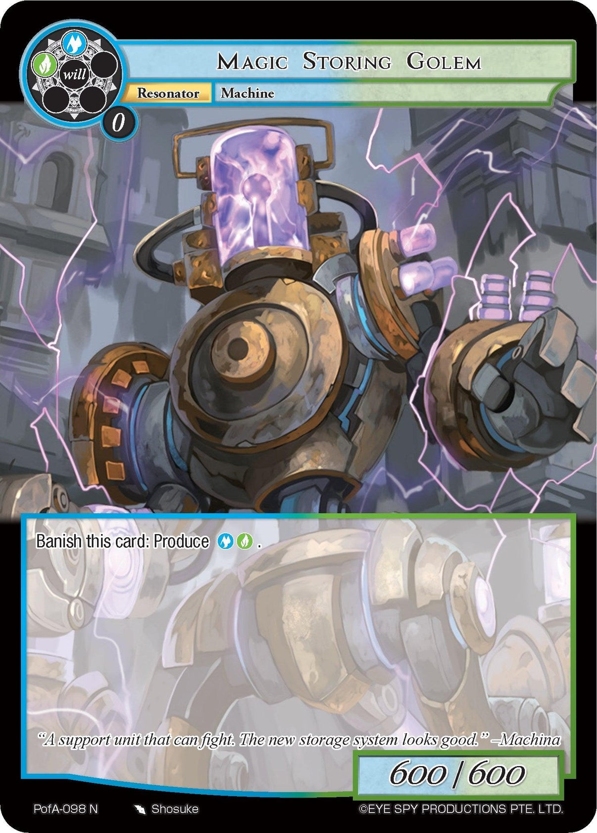 Magic Storing Golem (PofA-098) [Alice Origin IV: Prologue of Attoractia] - POKÉ JEUX