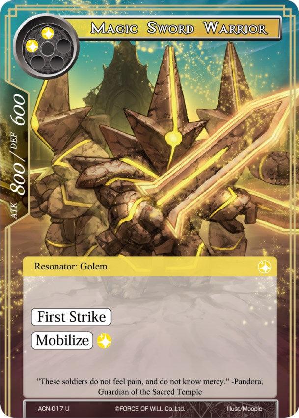Magic Sword Warrior (ACN-017) [Ancient Nights] - POKÉ JEUX
