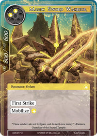 Magic Sword Warrior (ACN-017) [Ancient Nights] - POKÉ JEUX