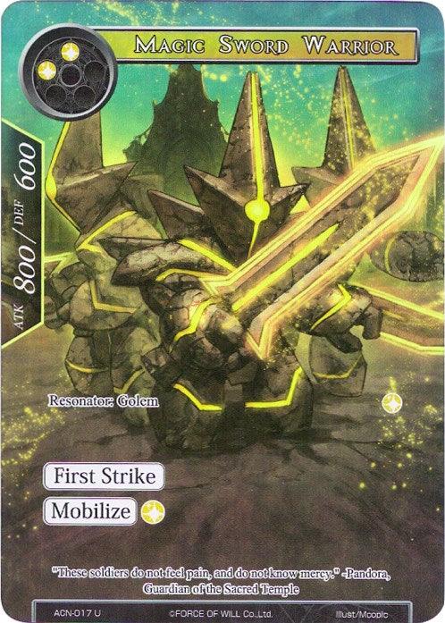 Magic Sword Warrior (Full Art) (ACN-017) [Ancient Nights] - POKÉ JEUX