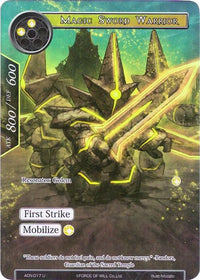 Magic Sword Warrior (Full Art) (ACN-017) [Ancient Nights] - POKÉ JEUX