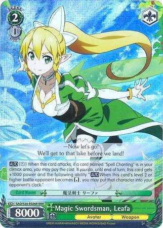 Magic Swordsman, Leafa (SAO/S20-E026R RRR) [Sword Art Online] - POKÉ JEUX