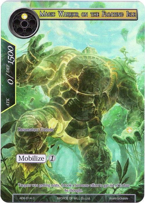 Magic Warrior on the Floating Isle (Full Art) (ADK-014) [Advent of the Demon King] - POKÉ JEUX