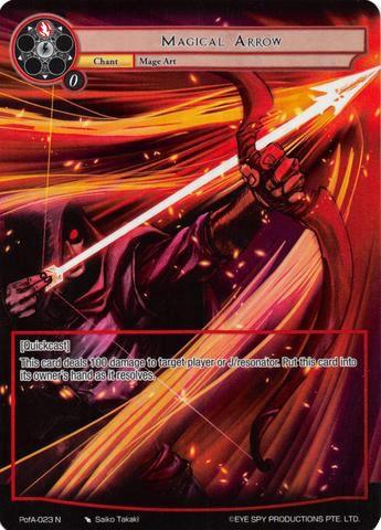 Magical Arrow (Full Art) (PofA-023) [Alice Origin IV: Prologue of Attoractia] - POKÉ JEUX