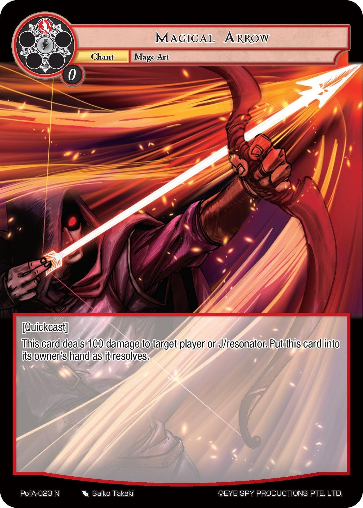 Magical Arrow (PofA-023) [Alice Origin IV: Prologue of Attoractia] - POKÉ JEUX