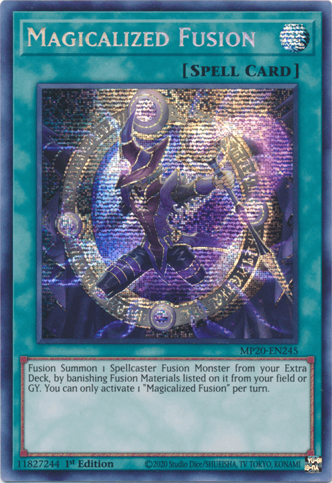 Magicalized Fusion [MP20-EN245] Prismatic Secret Rare - POKÉ JEUX