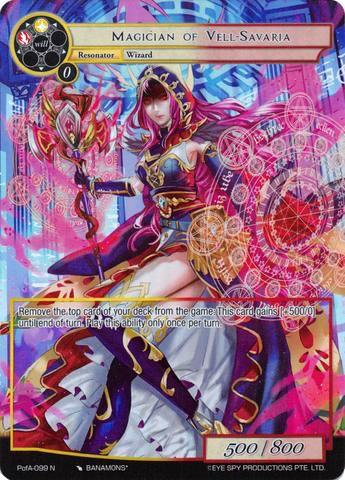 Magician of Vell-Savaria (Full Art) (PofA-099) [Alice Origin IV: Prologue of Attoractia] - POKÉ JEUX