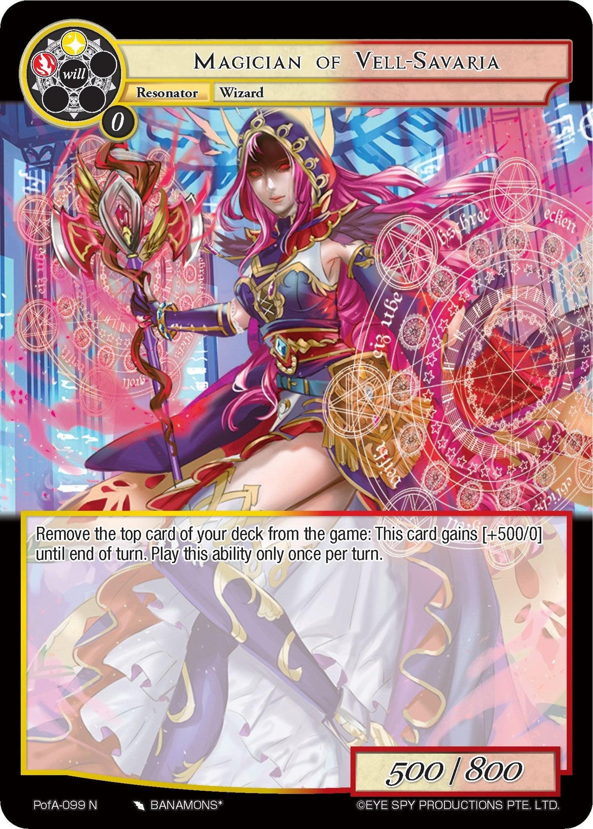 Magician of Vell-Savaria (PofA-099) [Alice Origin IV: Prologue of Attoractia] - POKÉ JEUX