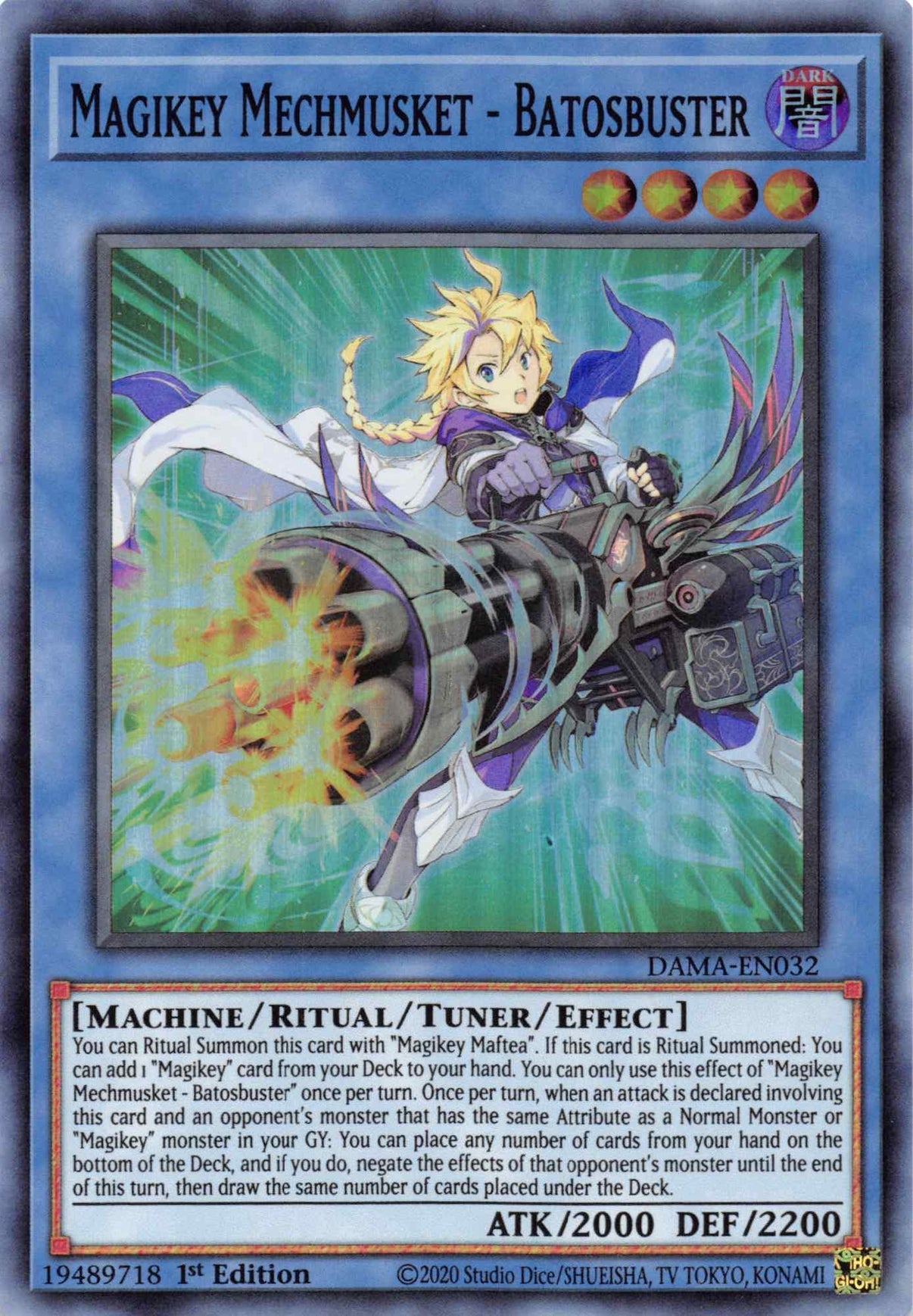 Magikey Mechmusket - Batosbuster [DAMA-EN032] Super Rare - POKÉ JEUX