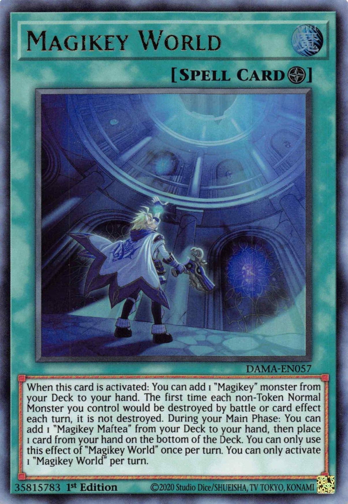 Magikey World [DAMA-EN057] Ultra Rare - POKÉ JEUX