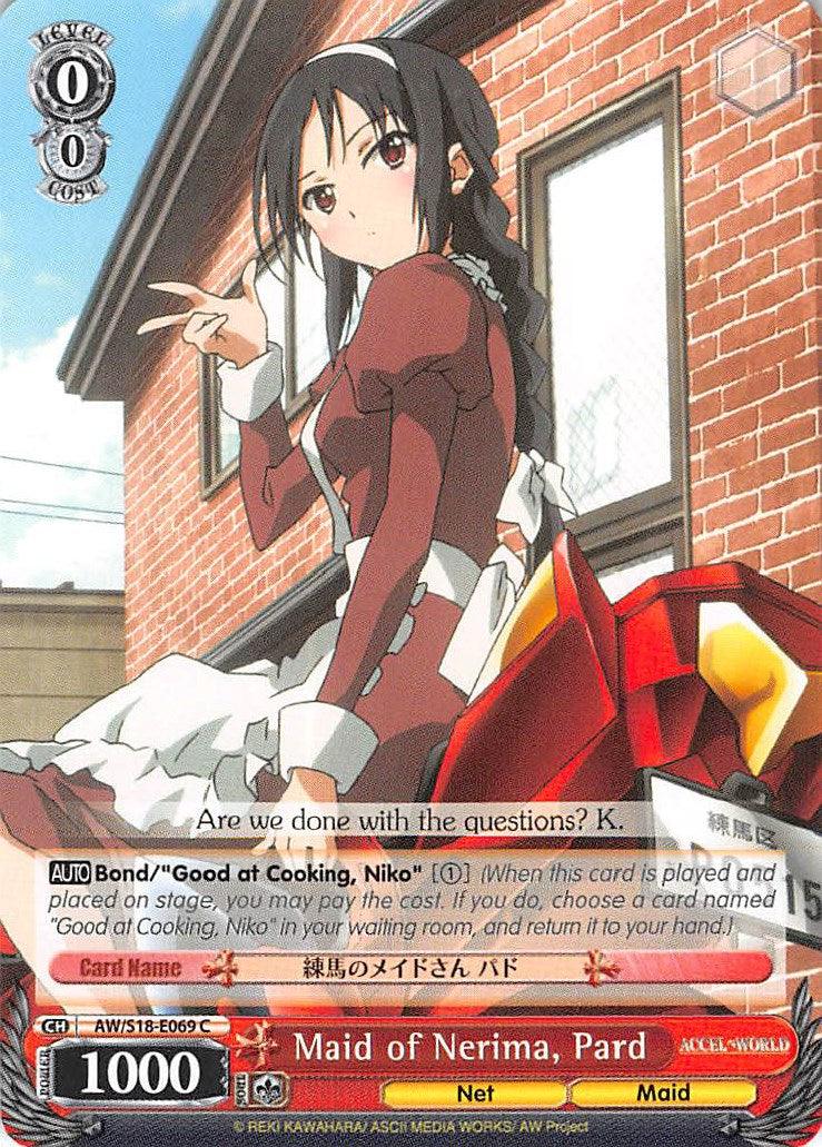 Maid of Nerima, Pard (AW/S18-E069 C) [Accel World] - POKÉ JEUX