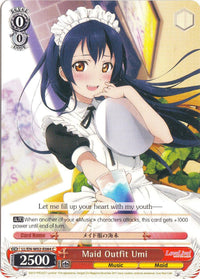 Maid Outfit Umi (LL/EN-W02-E084 C) [Love Live! DX Vol.2] - POKÉ JEUX