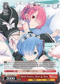 Maid Sisters, Rem & Ram (RZ/S55-E031 R) [Re:ZERO Vol.2] - POKÉ JEUX