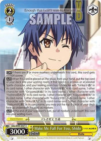 Make Me Fall For You, Shido [Date A Live Vol.2] - POKÉ JEUX