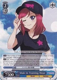 Maki in Training Wear (LL/EN-W01-099 U) [Love Live! DX] - POKÉ JEUX