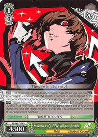 Makoto as QUEEN: All-out Attack (P5/S45-E036 U) [Persona 5] - POKÉ JEUX